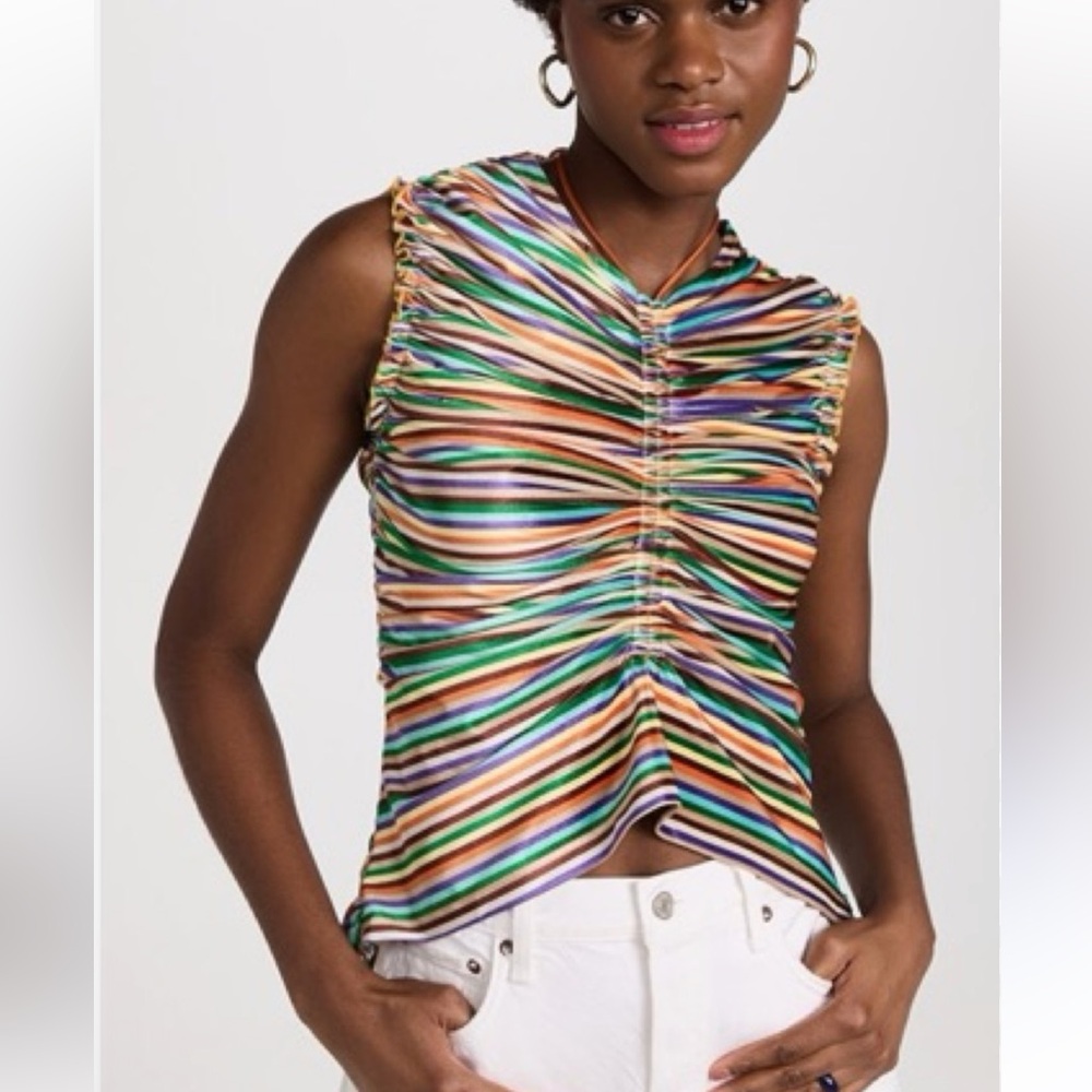 SIEDRÉS Multicolor Iza Tank Top size 34 / XS